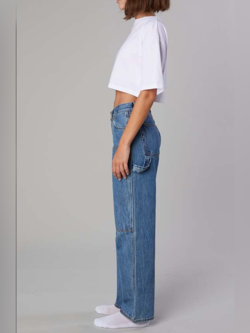 Still Here Subway Jean in Classic Blue - Picture 2 of 12